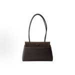 PRADA普拉达 Passage珐琅金属三角形标志 单肩包 中号 女款