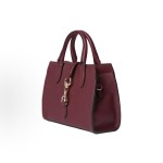 GUCCI Jackie detachable and adjustable shoulder strap hook buckle opening and closing Gucci Rosso Encora single-shoulder crossbody handbag small size women\'s red