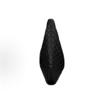 SAINT LAURENT ICARE diamond-quilted solid color design HOBO bag, black handbag