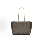 SAINT LAURENT Niki Classic herringbone clear line golden letter float tote bag hand-held diagonal hanging bag