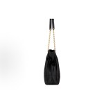 SAINT LAURENT YSL Jamie Small lucky bag, Metal logo chain shoulder strap, Tote bag, shopping bag, hand-held shoulder bag, small size, black