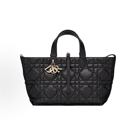 DIOR迪奥 Toujours 单肩包 ⼿提包 中号 ⼥款 ⿊⾊