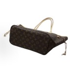 LOUIS VUITTON LV NEVERFULL MM ⼦⺟包   棕⾊浅褐⾊  bag within a bag