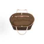 LOUIS VUITTON LV NEVERFULL MM ⼦⺟包   棕⾊浅褐⾊  bag within a bag