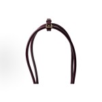 PRADA普拉达 Bonnie 珐琅⾦属三⻆形标志 ⼿提包 中号 ⼥款 勃⾉第红⾊