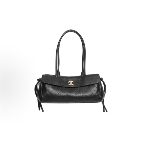 CHANEL香奈儿 26S 金标 双C Logo 单肩包