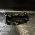 25c Hobo drawstring playful leather bag small mandarin duck color