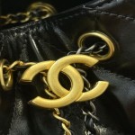 25c Hobo drawstring playful leather bag small mandarin duck color