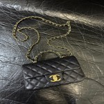 25B Dual C Handle Mini in Stock French Original Leather