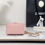 Latest metal anti-counterfeiting chip 23k new version Little Golden Ball Square Fat Pink