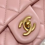 Latest metal anti-counterfeiting chip 23k new version Little Golden Ball Square Fat Pink