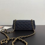 Chanel 25C denim CF mini hood bag combines exquisite and casual features