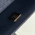 Chanel 25C denim CF mini hood bag combines exquisite and casual features