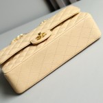 Chip version original factory caviar special grade all steel original factory leather medium apricot color