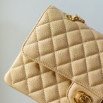 Chip version original factory caviar special grade all steel original factory leather medium apricot color