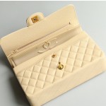 Chip version original factory caviar special grade all steel original factory leather medium apricot color