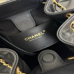 25B Double Shoulder Black Gold Medium Size with Large Capacity and Space