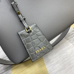 Prada's "ADA" cutting technique uses imported calf leather